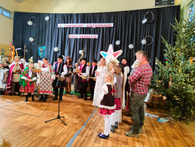 Kolędowanie w Tymowej
